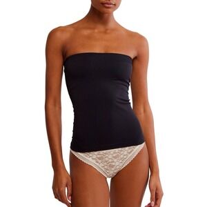 Intimately by Free People XS/S The Carrie Tube Top NWOT Black